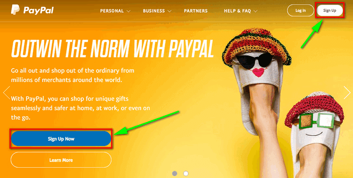 Hướng dẫn đăng ký Paypal
